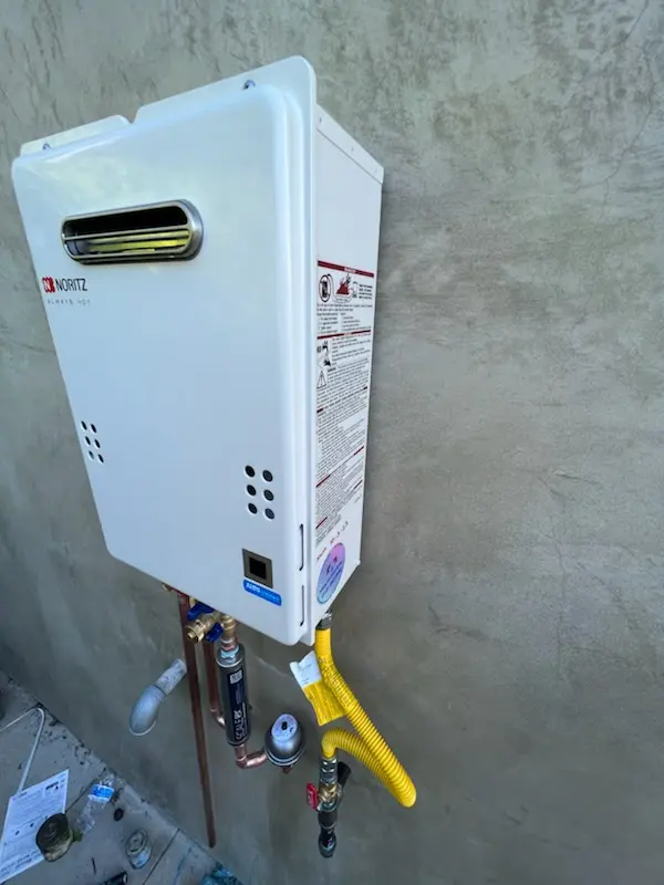 Tankless water heater installation for Yucca Valley homes